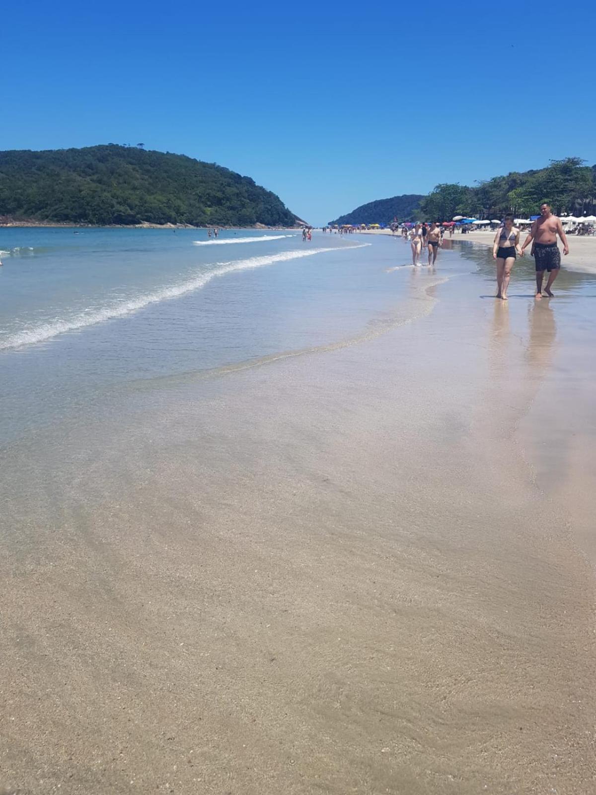 Pousada Pé na Areia Guarujá Exterior foto