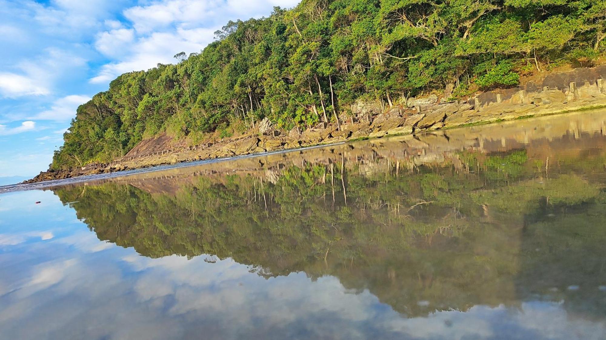 Pousada Pé na Areia Guarujá Exterior foto